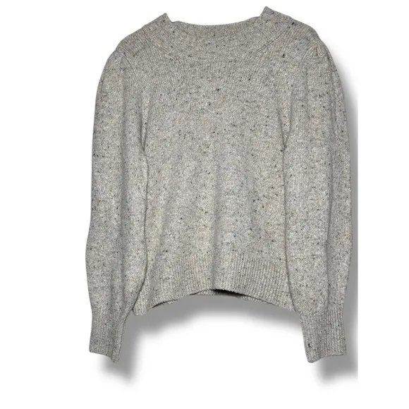 Faherty Womens XL Sweater Boone Oatcake Merino Wool Alpaca Tan Knit Tuckernuck - Image 3