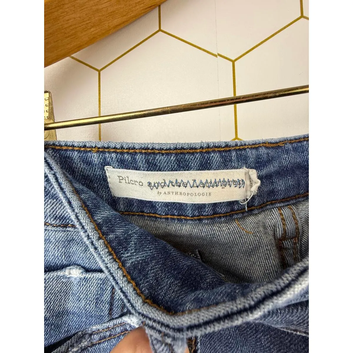 Pilcro and the Letterpress Slim Boyfriend Medium Wash Jeans - Size - 27 - Image 4