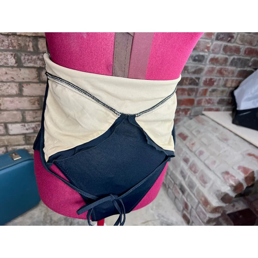 J crew swimsuit one piece deep V black - Image 5