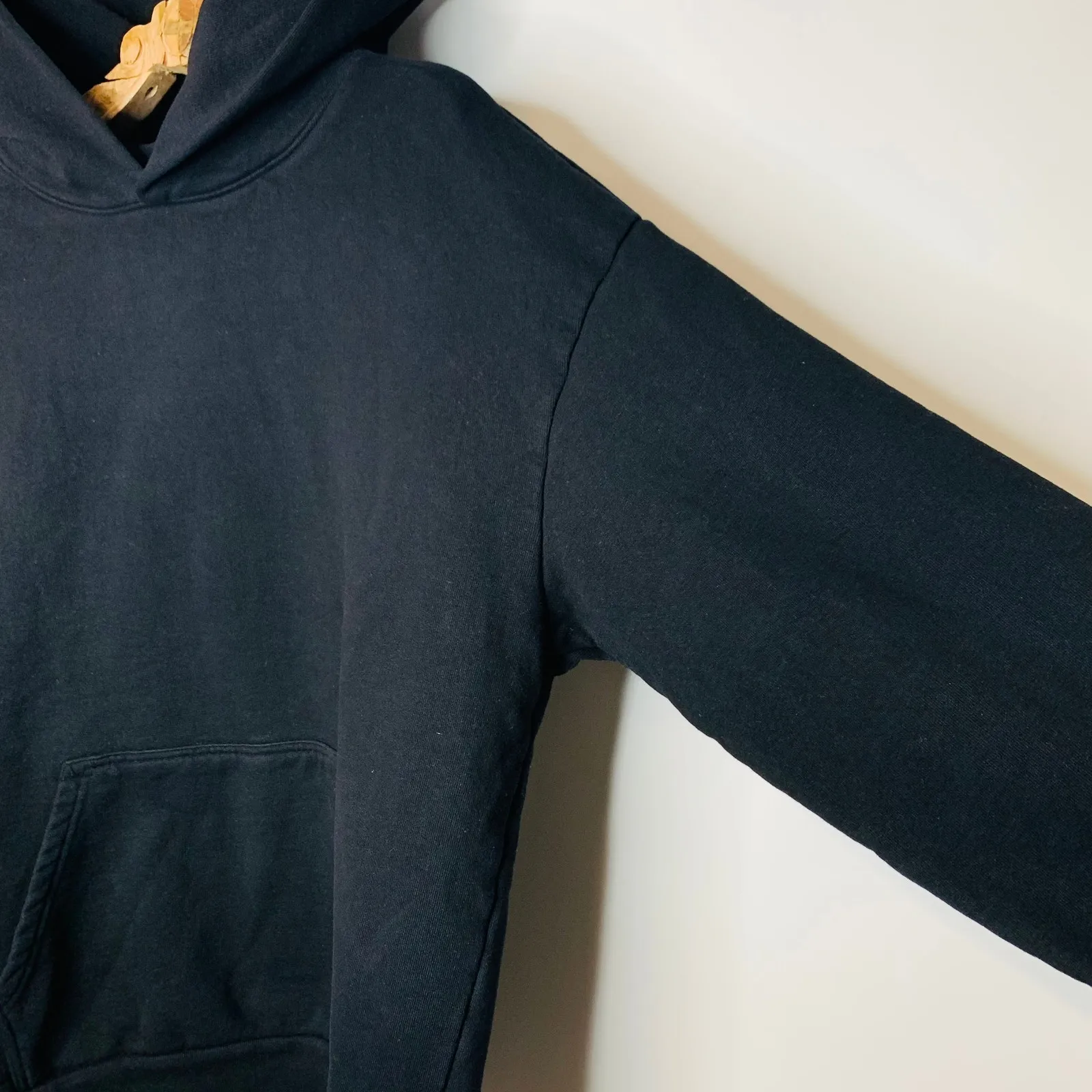 Nwot Talentless Black Hoodie Sz Large Heavy Cotton - Image 6