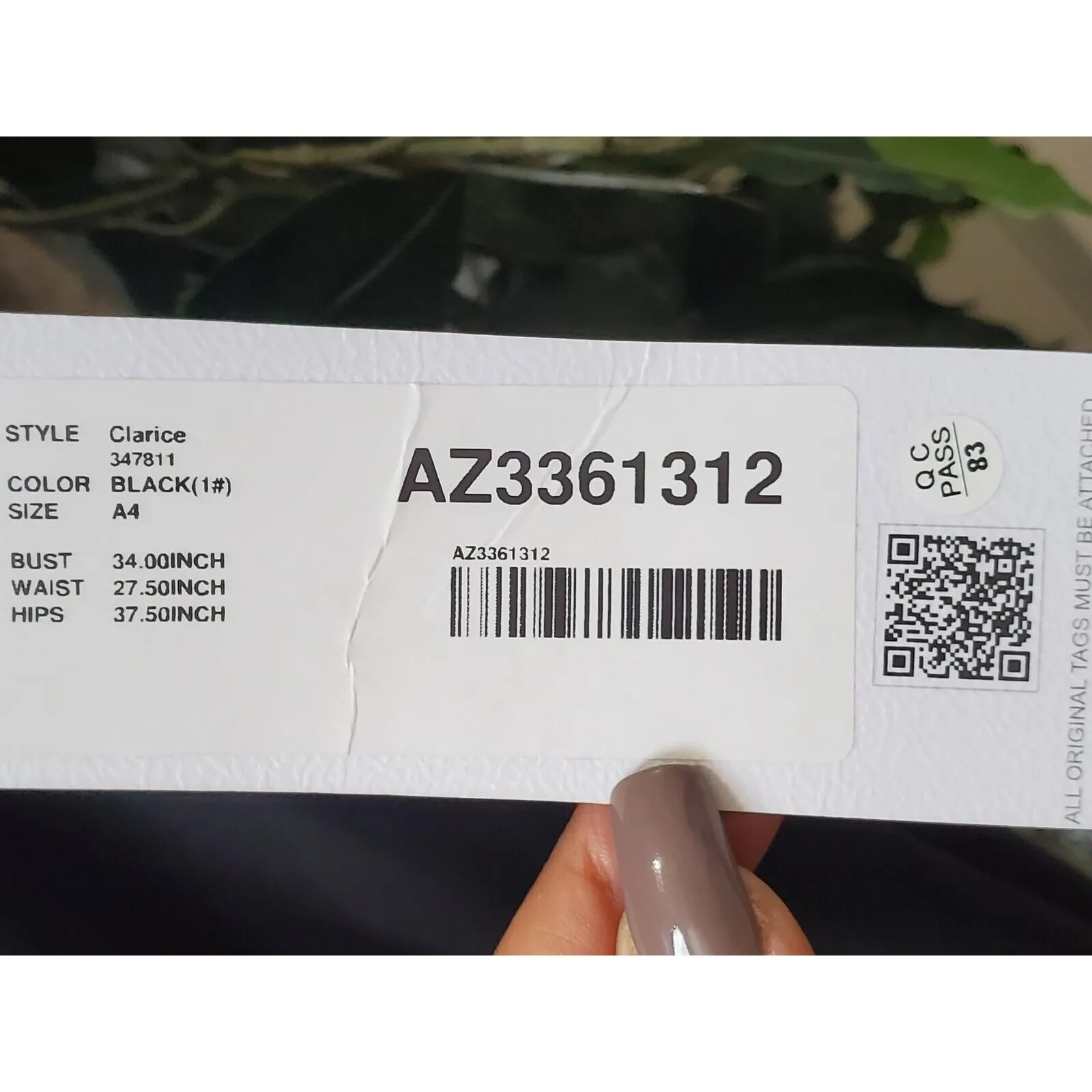 Azazie Women's Black Polyester Halter Neck Sleeveless Long Maxi Dress Size A4 - Image 9