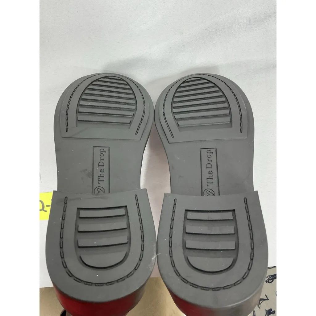 Womans Pb3 NWOT The Drop Midcalf Boots 8 Brown Side Zip Heel Buckle Accent - Image 8