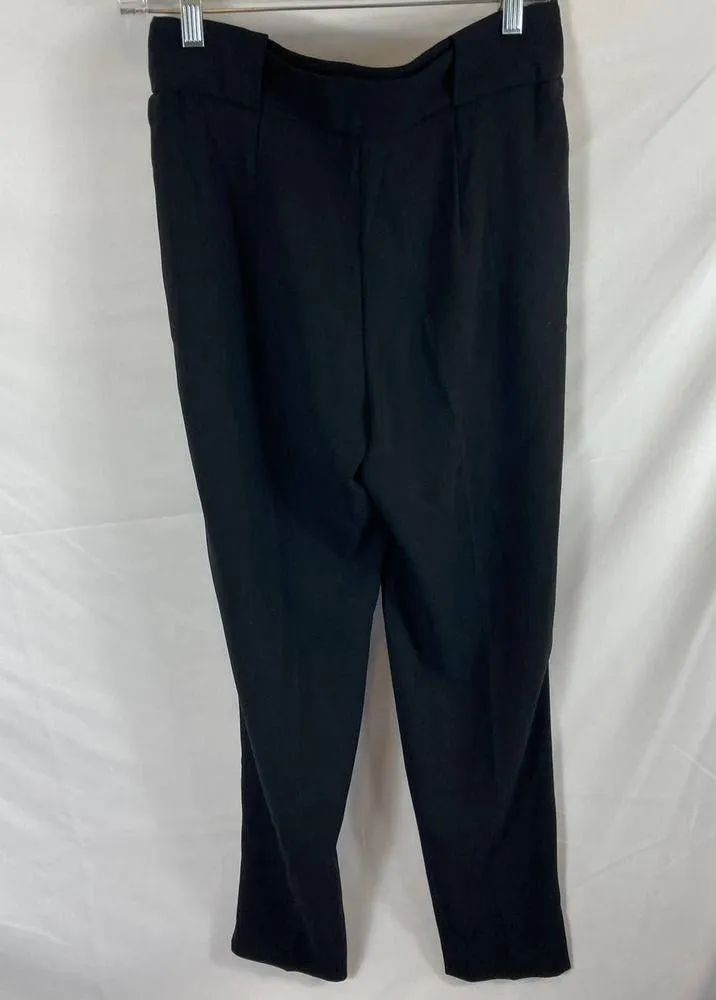 MANGO Suit Tie Waist Dress Pants Size XS - Image 4