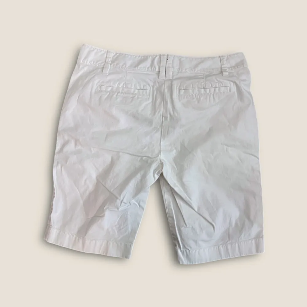 Ann Taylor Bermuda Shorts White 2 - Image 2