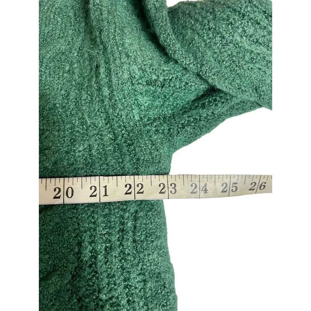 Knox Rose Green Women's Mock Turtleneck Pullover Sweater - Image 4