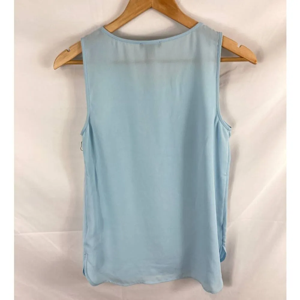 Halogen light blue chiffon flow tank size xs - Image 4