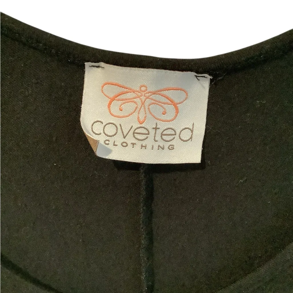 Coveted Clothing Black Graphic Tee - Image 4