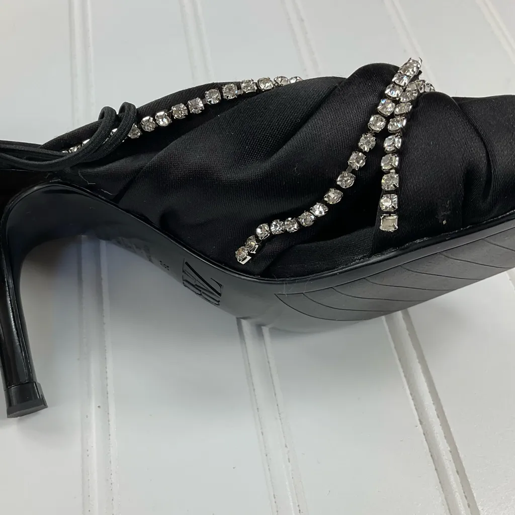NWOT Zara Sparkly Heeled Sandals Size EU36 - Image 10
