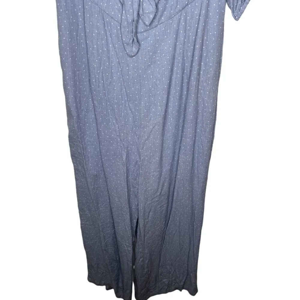 Lost In Lunar Jumpsuit‎ nwt Blue Size L - Image 4