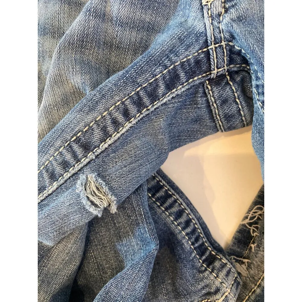 Ariat Real Denim Jeans Natalia Bootcut Low Rise Sz 27R Distressed Western Casual - Image 14