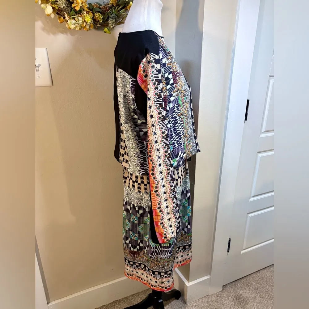 CLOVER CANYON Kaleidoscope
Blouson Tie Waist Dress-Multi-Color Women’s Small🧡 - Image 7