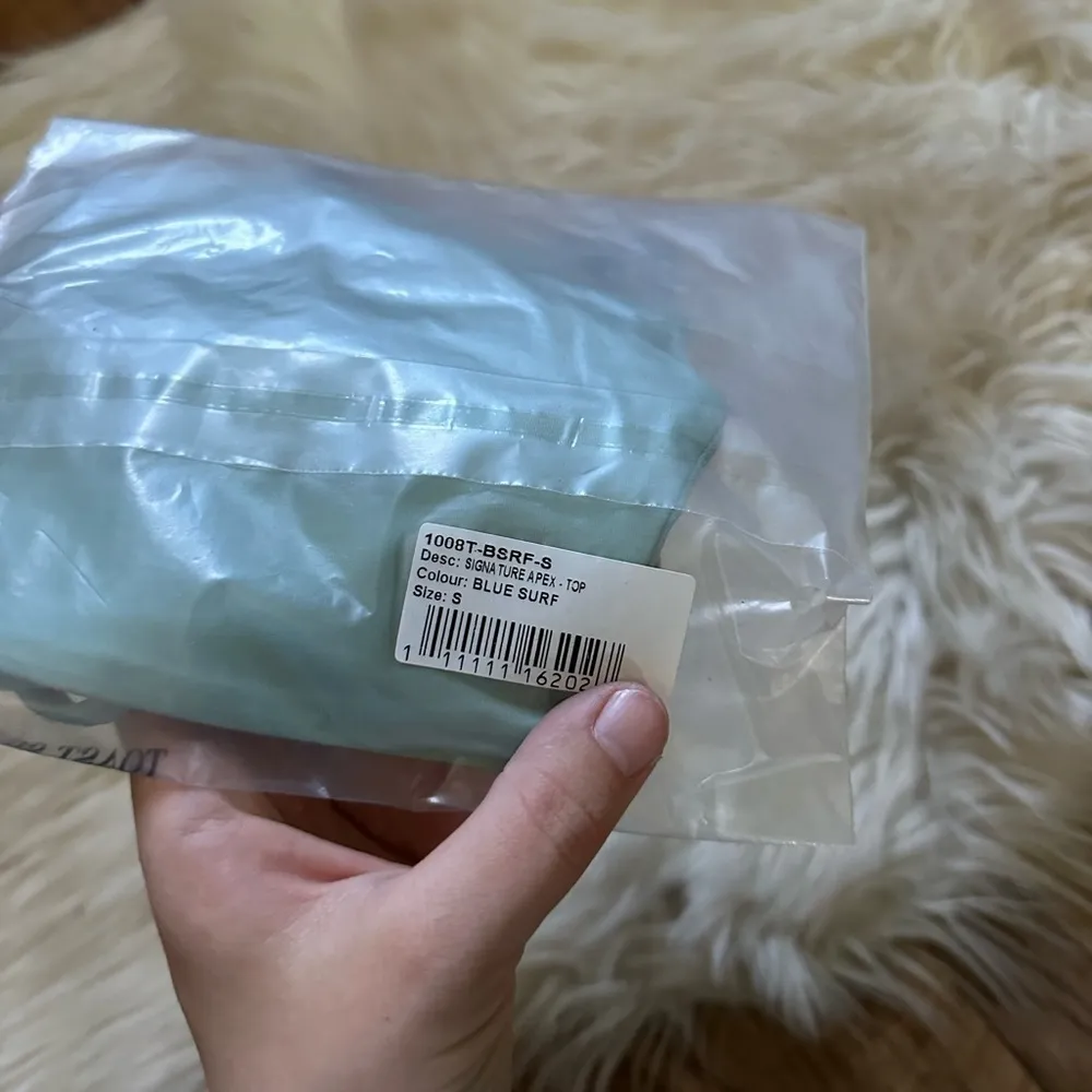 TOAST SWIM x FREE PEOPLE Apex Bikini Top In Blue Surf - Image 6