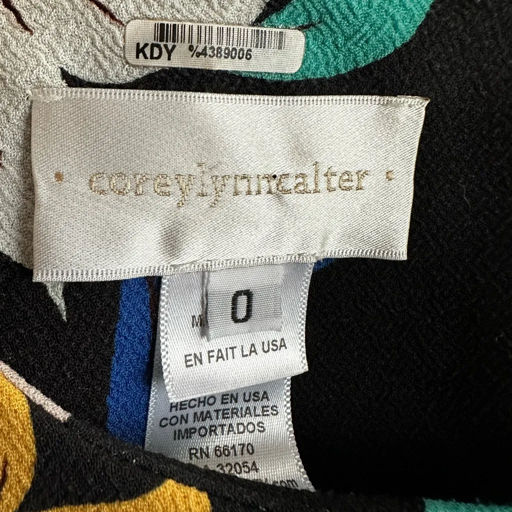 Anthropologie Corey Lynn Calter Kalani Blouse Floral Loud Colorful Tropical - Image 4