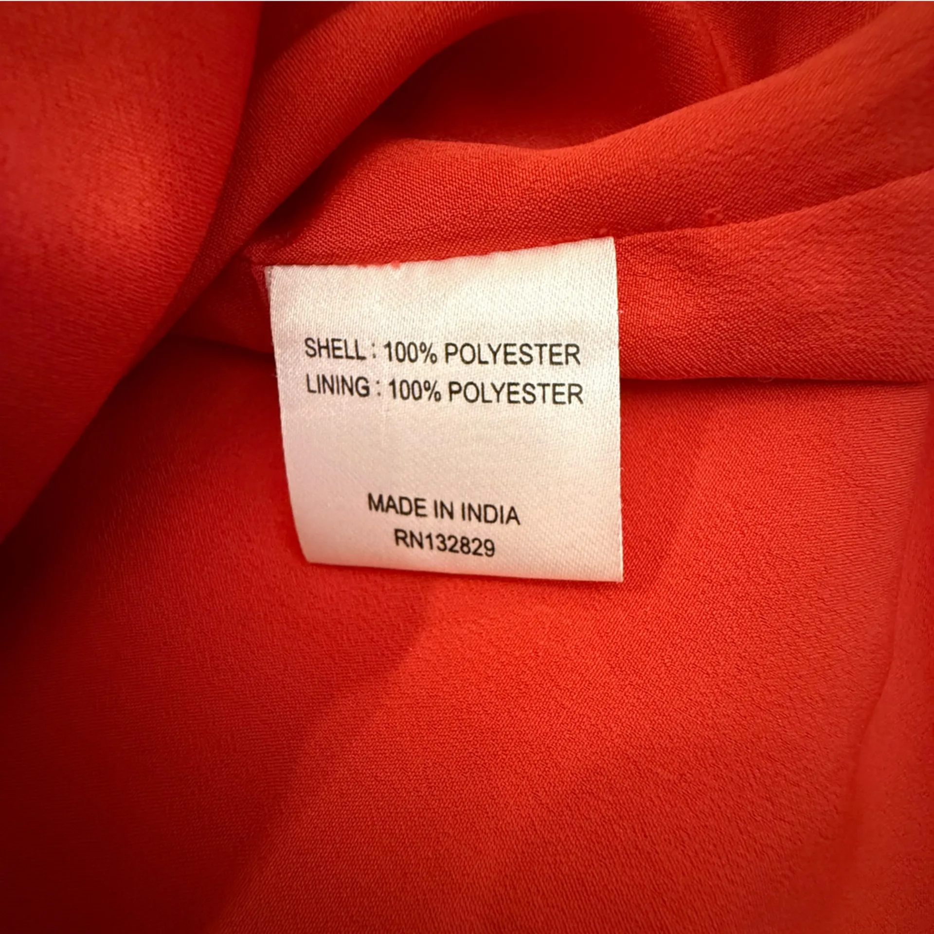 Lovers + Friends Dean Mini Dress Tomato Red Eyelet Tiered Ruffle Small - Image 9