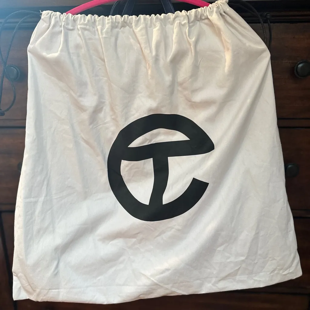 Telfar Large Cobalt Blue Shopping Bag with the duster - Image 5