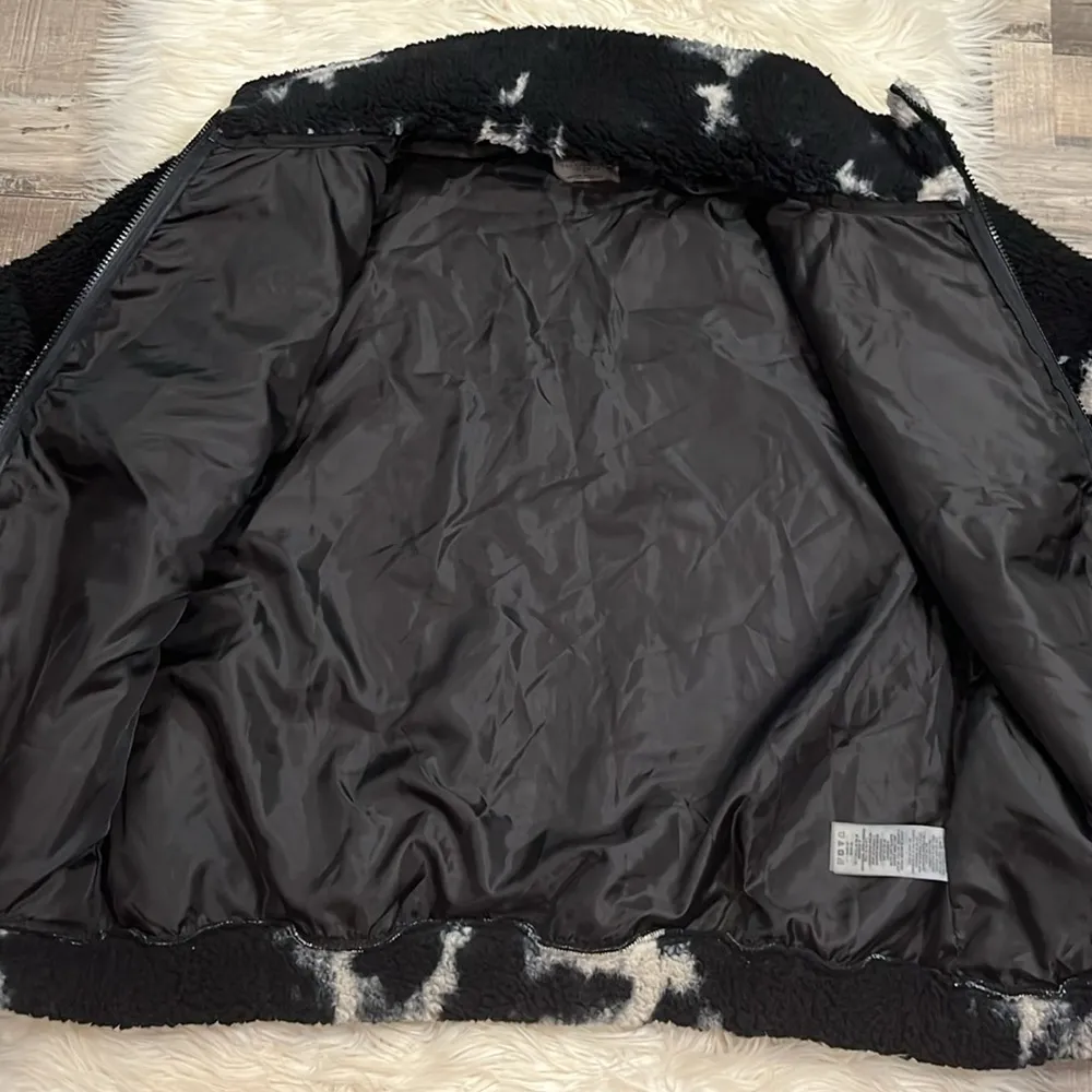 Betsey Johnson  performance teddy sherpa fleece jacket L - Image 12