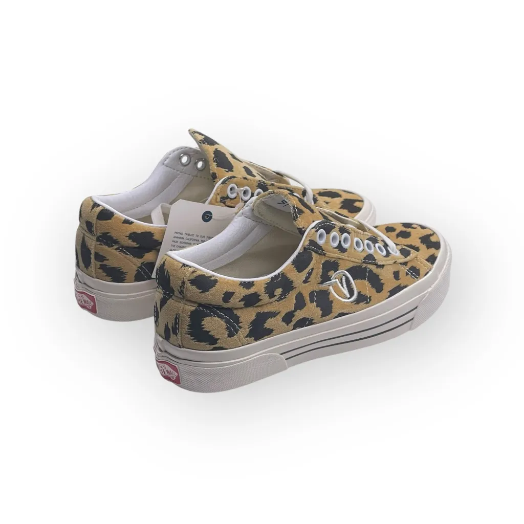 HTF: new Vans™ ® ✌︎︎ Sid DX Anaheim Logo Flying V Sneaker ✌︎︎ Leopard Print - Image 4