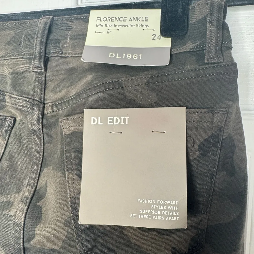 Dl1961 | Florence Ankle Mid Rise Instasculpt Skinny | Fort Greene‎ | Size 24 NWT - Image 11