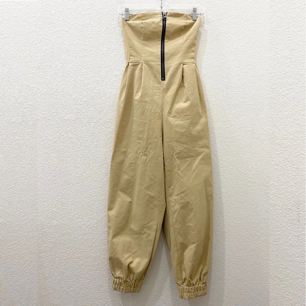 UO Urban Outfitters Echo Twill Zip Front Jumpsuit Size S - Image 6