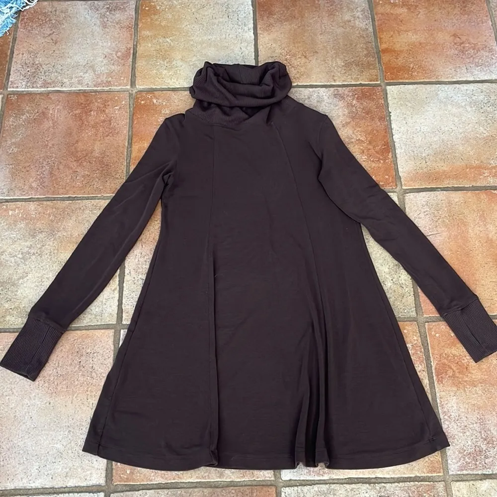 Cabi knit sweater dress brown - Image 2