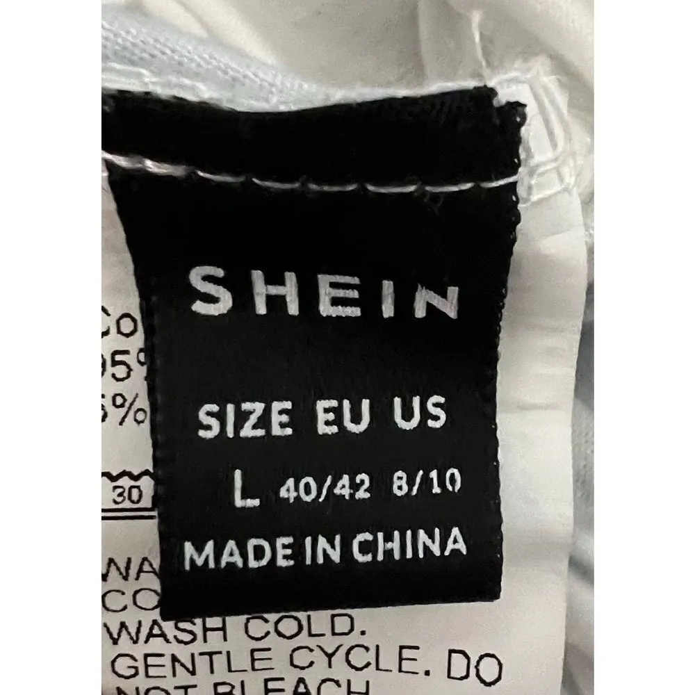 SHEIN Floral Patterned V-Neck Tank Top With Lace Straps - Image 3