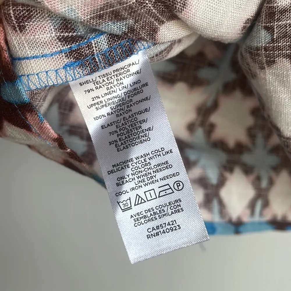 LOFT Babydoll Linen Tank Top - Image 5