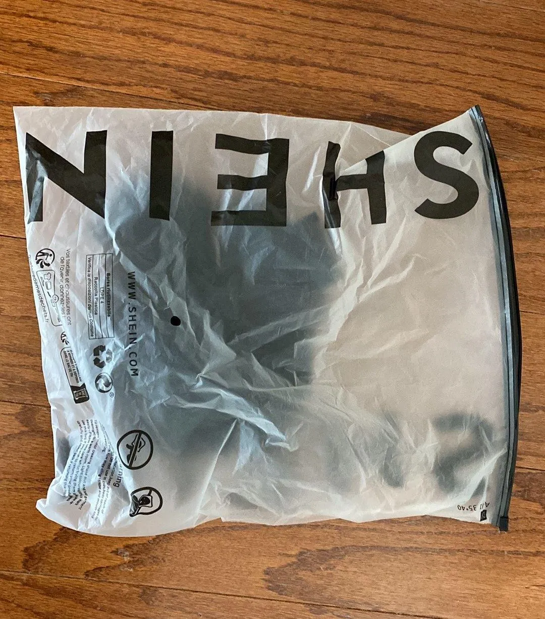 SheIn blk ribbed sleeveless bodysuit - Size Large Medium with Bag - Image 9