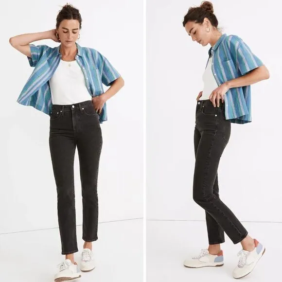 NEW Madewell The Perfect Vintage Jean in Lunar Wash, 26, MD711‎ - Image 3