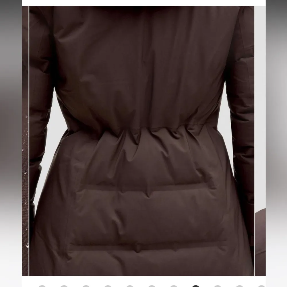 NWT StretchSeal™ Sleet Street Long Jacket / Espresso - Image 8