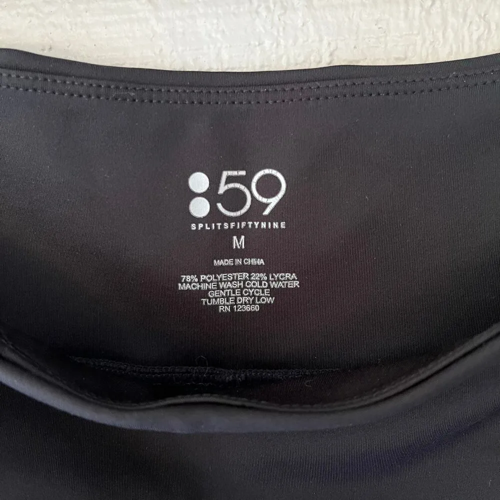 Splits59 Hurdle Mesh Panel Leggings in Black Size M Size M - Image 7