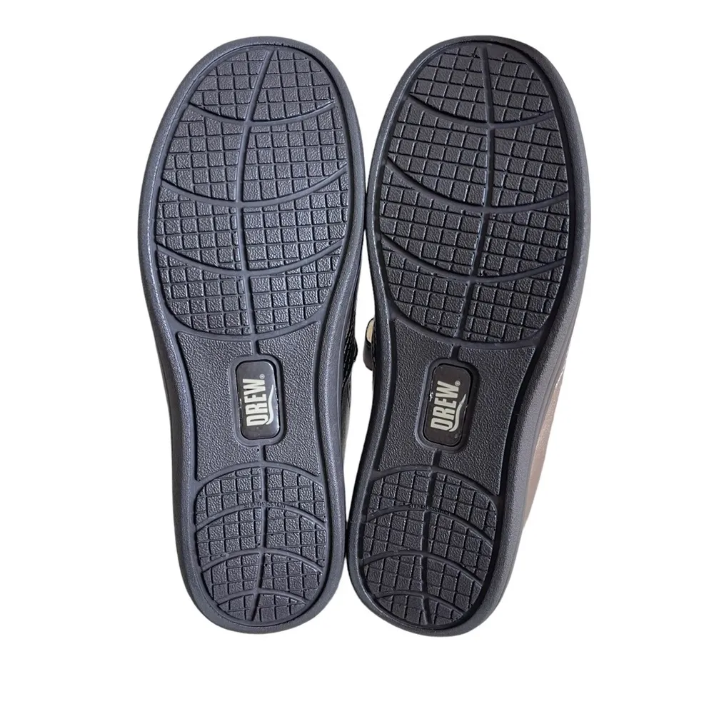 Drew Womens Rose Mary Jane Shoes Size 7 Grain Leather Cooper Metallic Orthopedic - Image 7