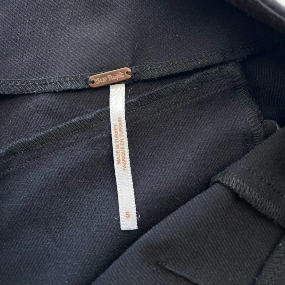 Real Deal Slit pants black high waisted flare S - Image 5