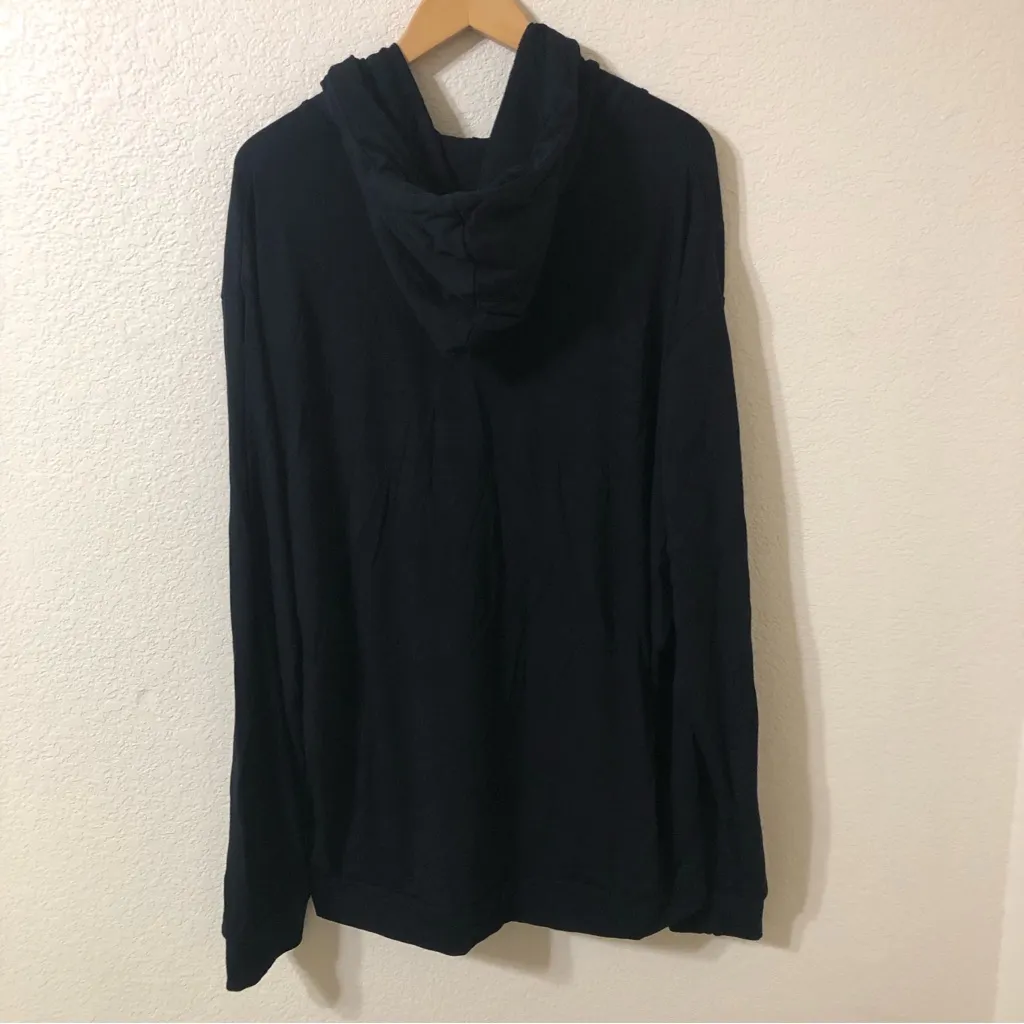 Cozy Earth Premium Bamboo Unisex Black Hoodie - Image 5