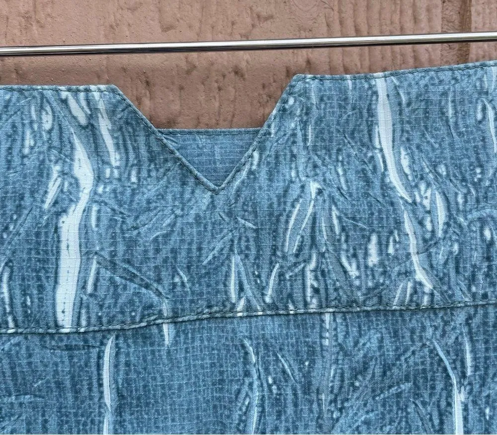 Kavu Womens Skort Athletic Athleisure Blue Grey White Side Zip 10 - Image 8