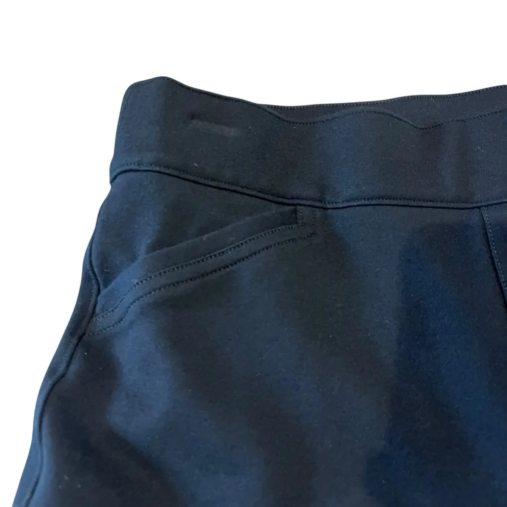 SPANX Pants Women’s Medium Cropped Black Ponte Slim Straight Pull On Stretch - Image 6