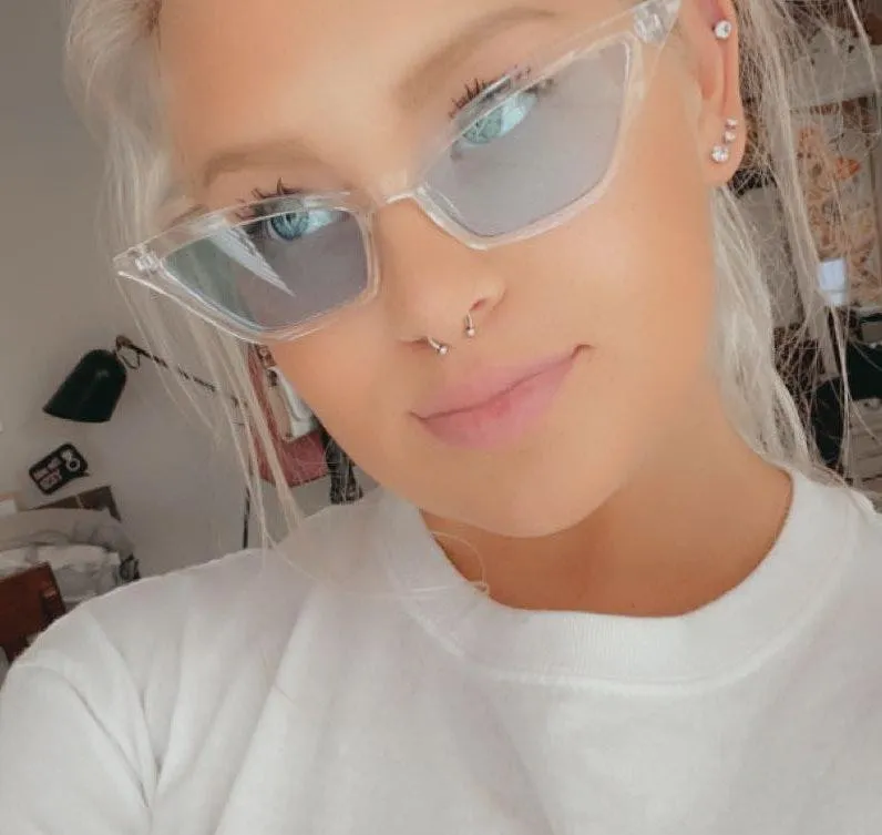 Funky Sunglasses Blue - Image 4