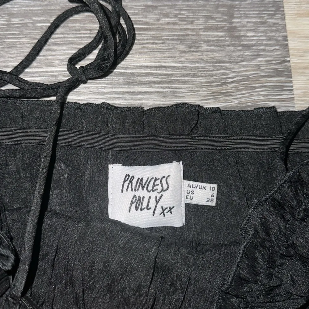 Princess Polly Black Lace Crop Top - Image 3