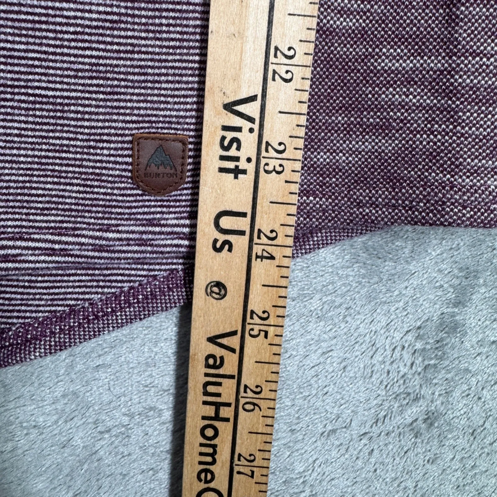 Burton Cowl Neck Sweatshirt Womens L Purple Long Sleeve Pullover Casual Outdoors - Image 9