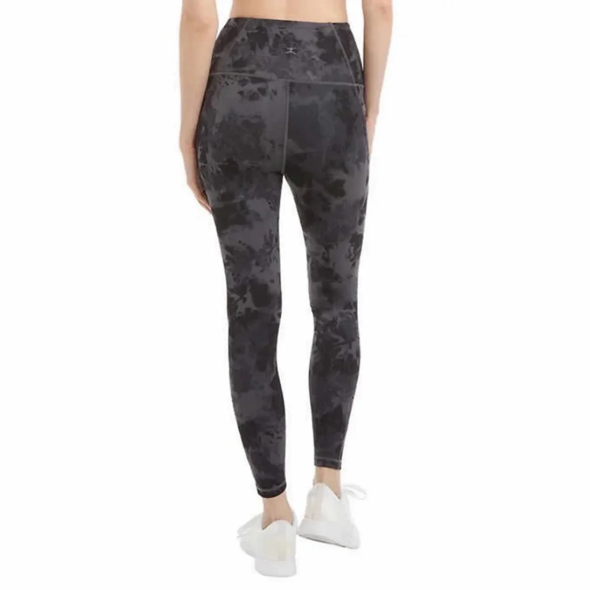 Ladies High Rise 7/8 Tie Dye Legging with Pockets, Large (12-14) - Image 2