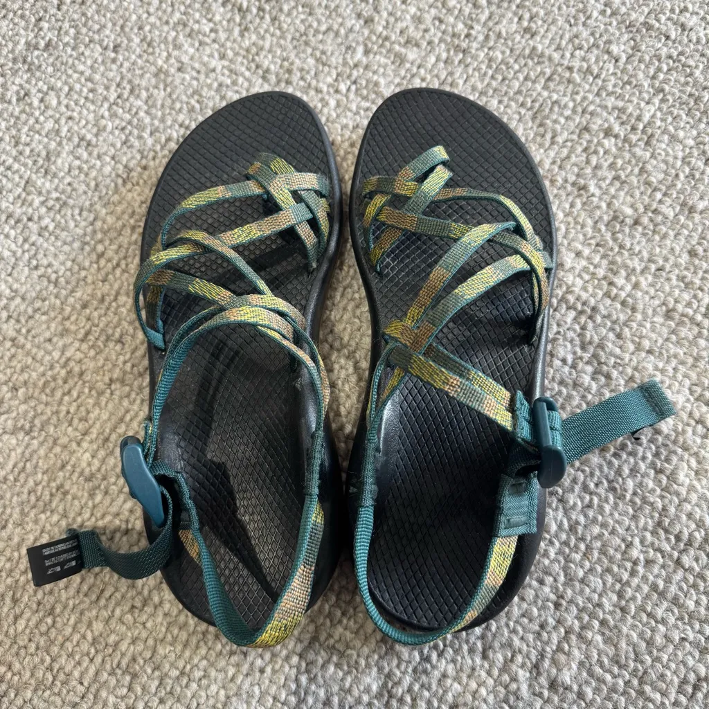 Chaco ZX/2 Classic Water Sport Trail Hiking Sandals Women’s Size 10 Moss Green - Image 6