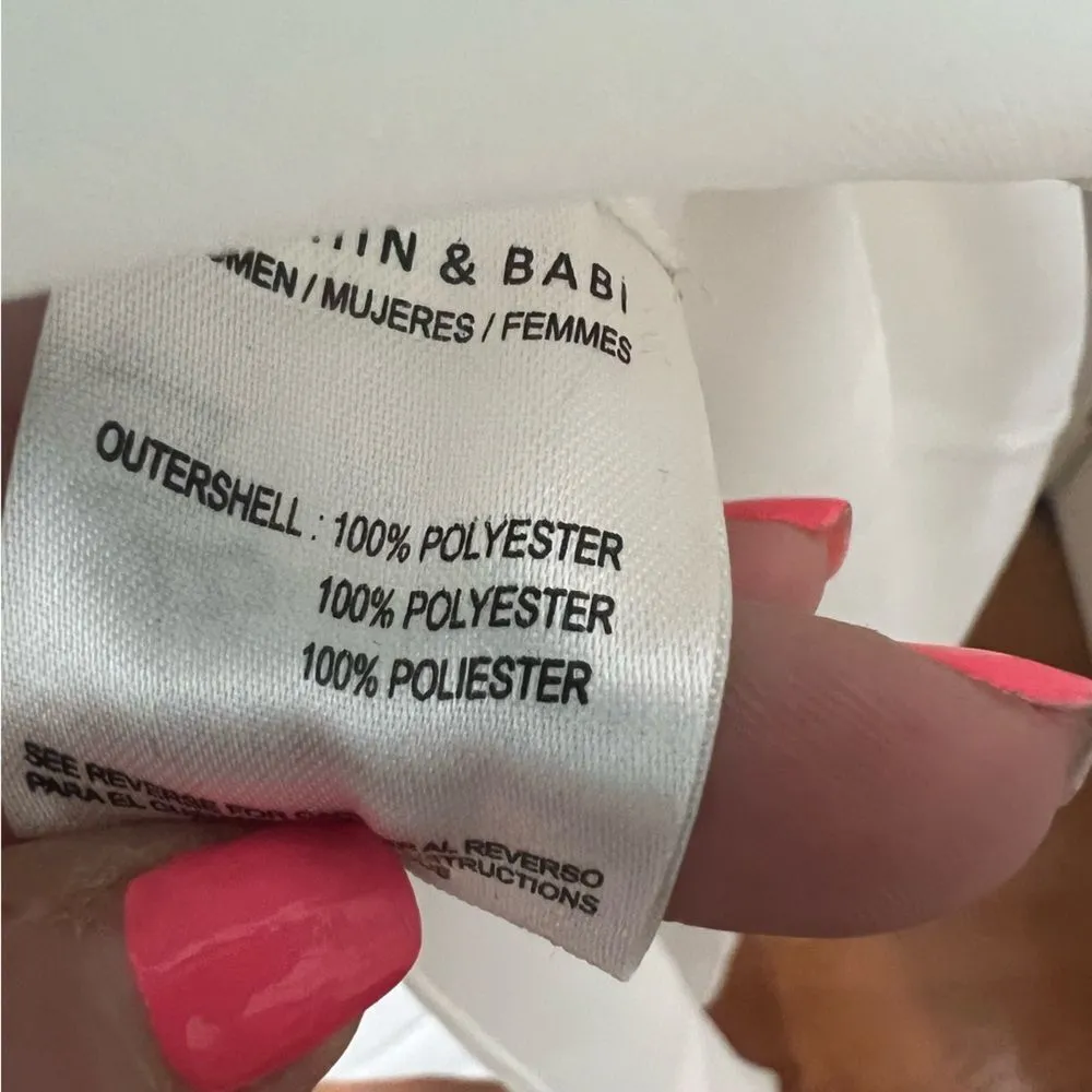 NWT Sachin and Babi Naomi Halter Asymmetric Midi Dress women's size 10 in ivory - Image 9