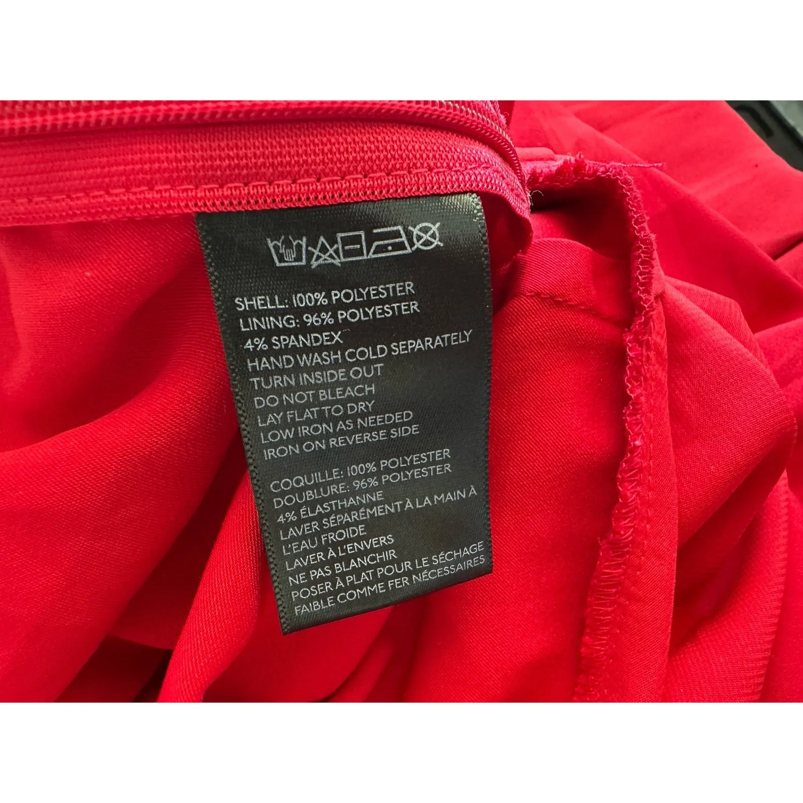 Urban Outfitters Women's Red Surplice Halter Jumpsuit, Sz: 4 (b9) - Image 6