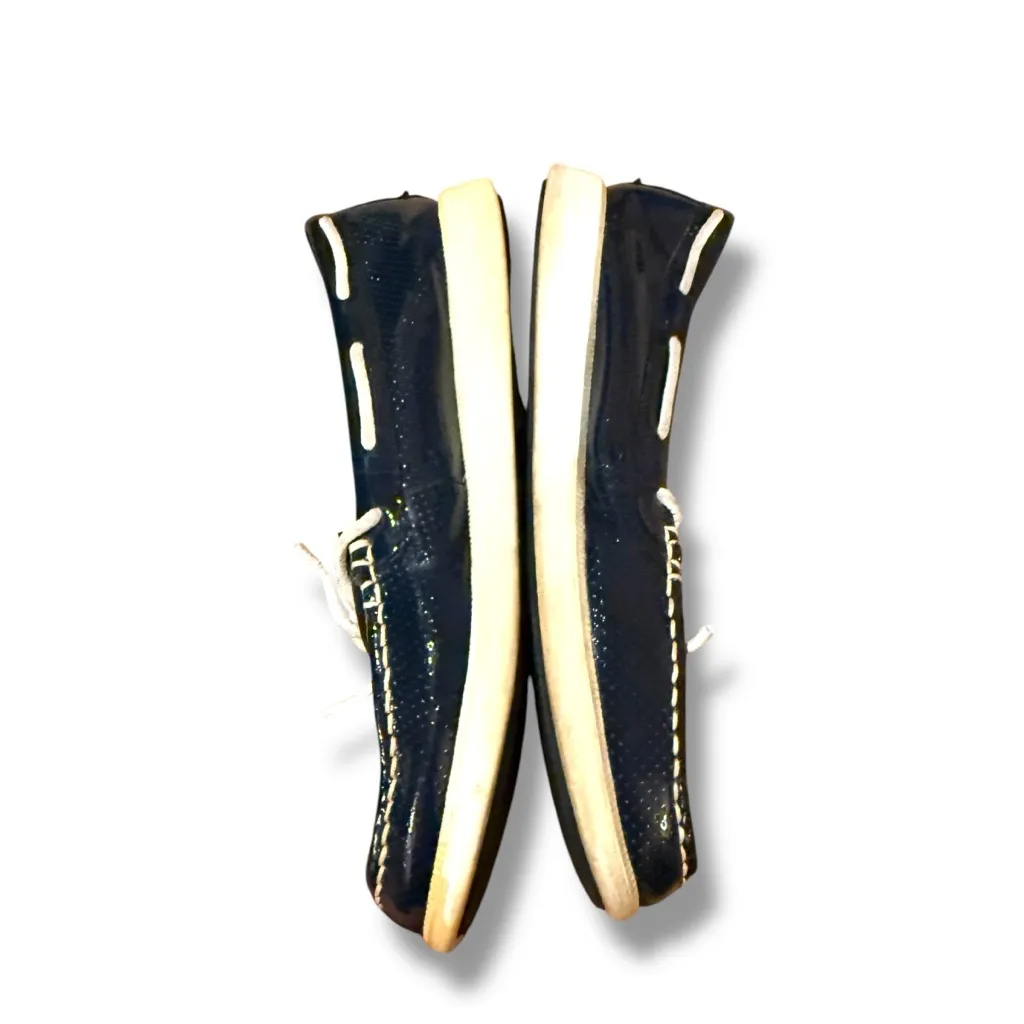 Sperry Top Side Navy Blue Angelfish Casual Boat‎ Shoes Sz 7 - Image 2