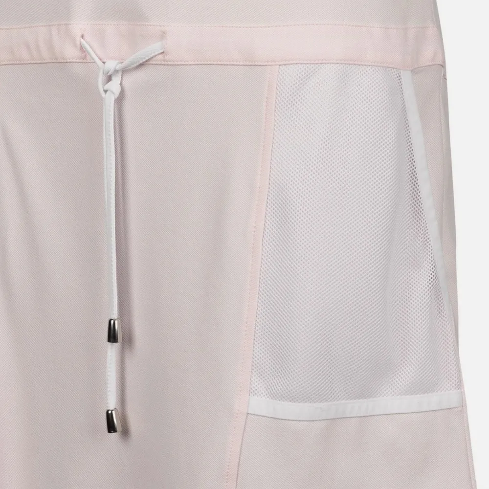 Golfino Ladies Valentina cap sleeve dress. Pink Polo Dress with White Accents Size 10 - Image 5