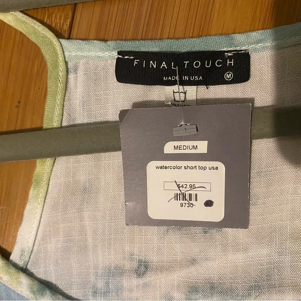 Pastel Tie-Dye Tank Top - Image 2