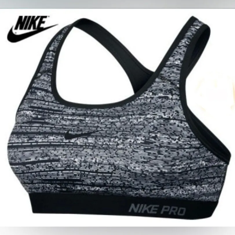 Nike Pro Dri Fit Women’s Sz M‎ Static Padded Athletic Bra - Image 2