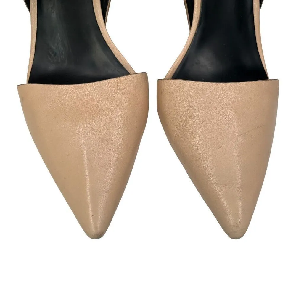 Alexander Wang Sonja Bandage Pumps Nude Pointed Toe Size 40 US 10 Heels - Image 4