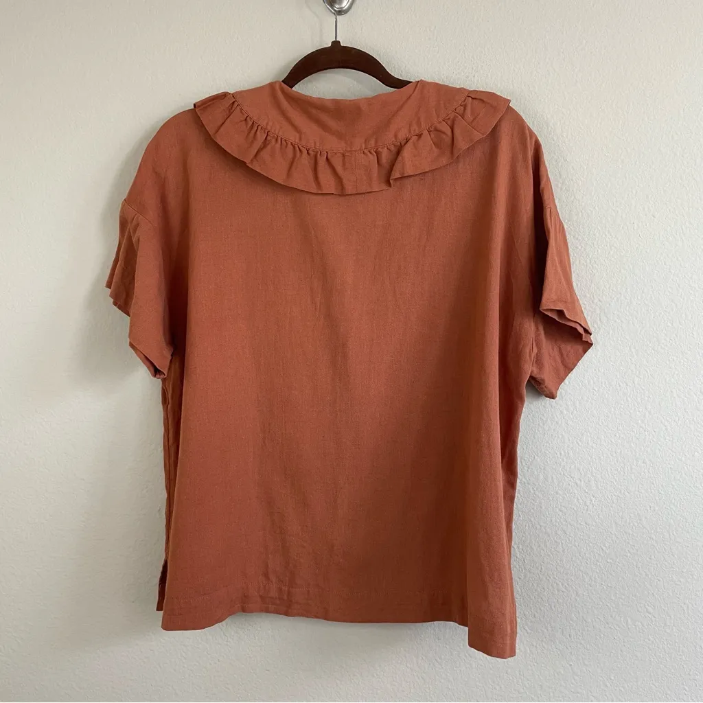 Free People Endless Summer The Simple Pleasures Shirt Top Size M - Image 9