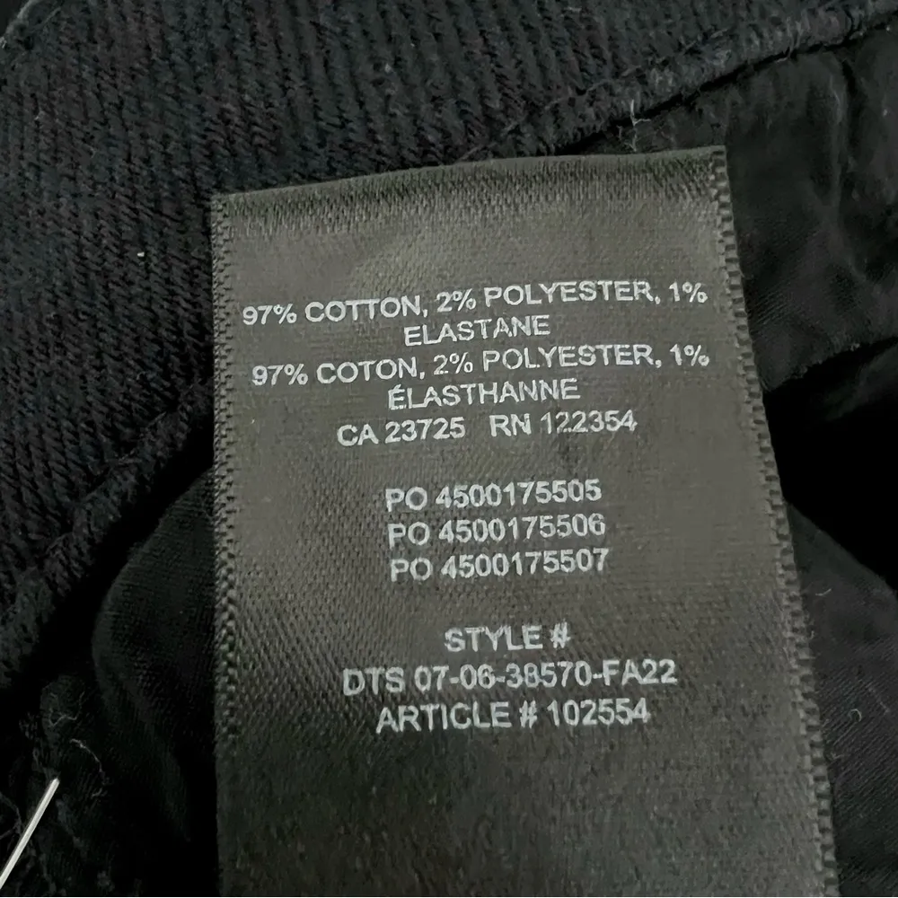 Wilfred Free Twostep Flare Leg High Waisted Jeans Black Women’s Size 6 - Image 11