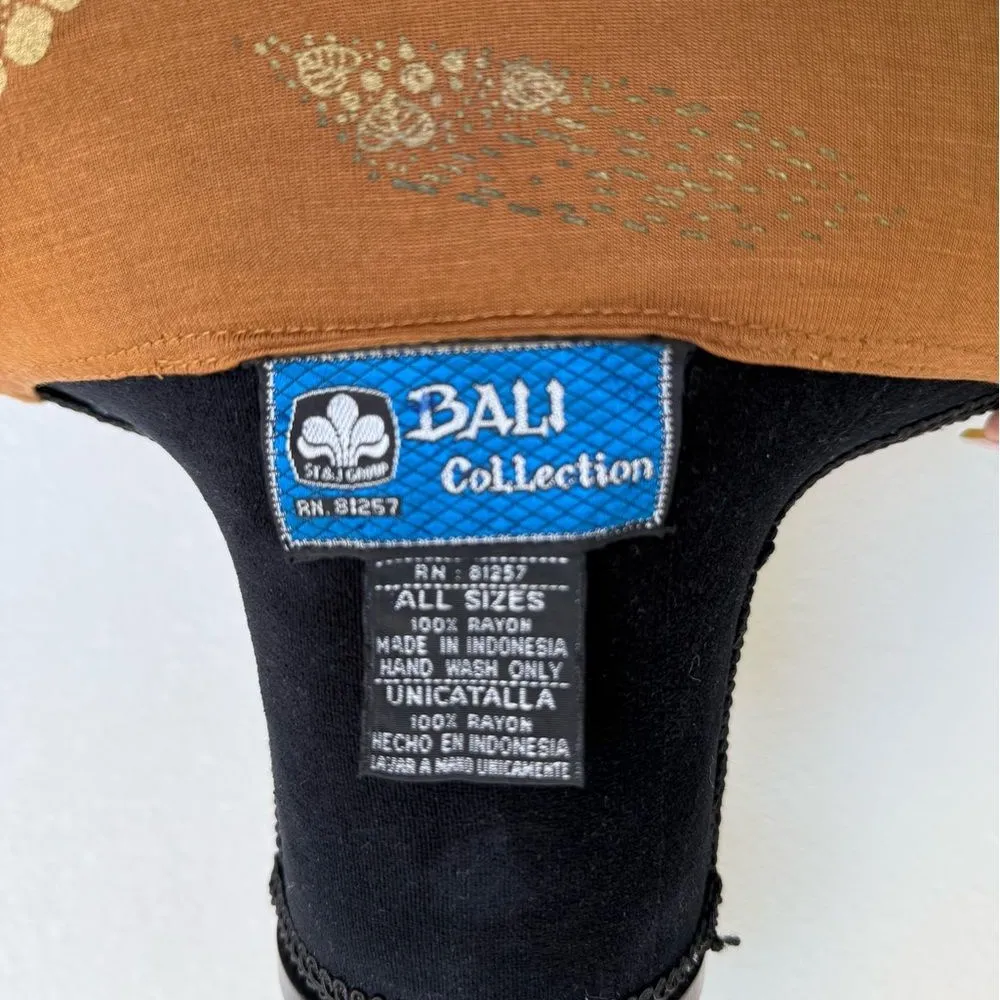 Boho Bali Collection Beaded Sequined Batwing Indian Top - Image 6